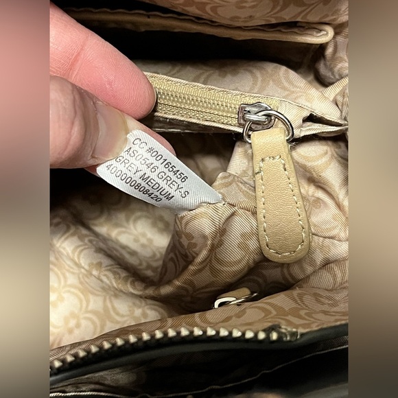 Charming Charlie Gray Purse Handbag with 2 straps, Preloved. - Picture 14 of 16